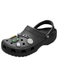 Mens and Womens Classic Clog w/Jibbitz Charms 5-Packs