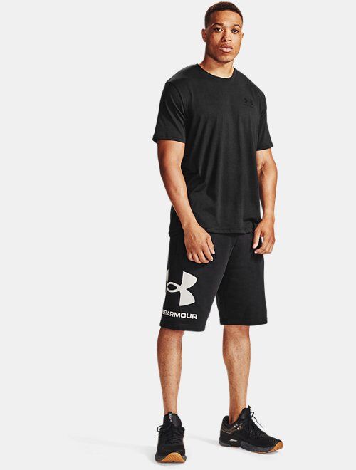 Under Armour Men's UA Rival Fleece Big Logo Shorts