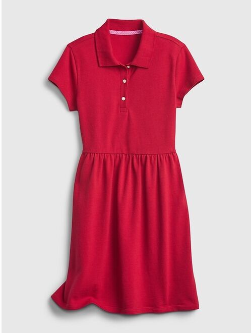 GAP Kids Organic Cotton Uniform Polo Dress