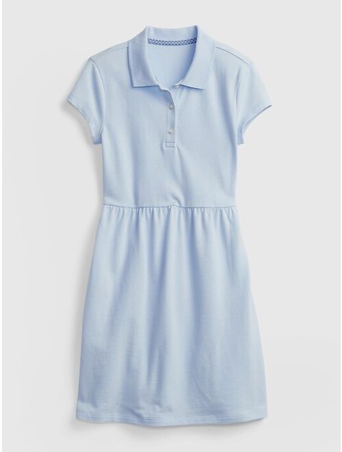 GAP Kids Organic Cotton Uniform Polo Dress