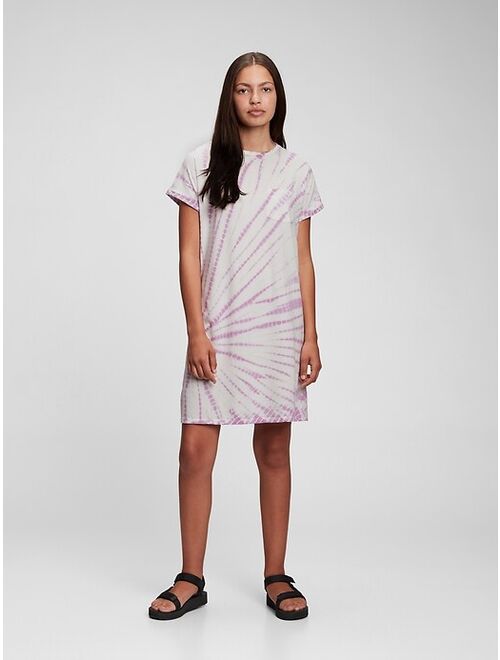 GAP Teen 100% Organic Cotton Oversized T-Shirt Dress