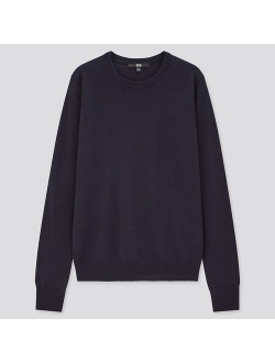 WOMEN EXTRA FINE MERINO CREW NECK SWEATER