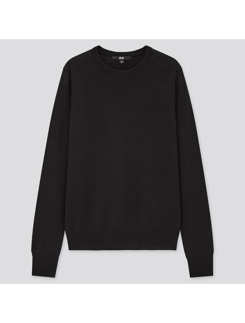 Uniqlo WOMEN EXTRA FINE MERINO CREW NECK SWEATER