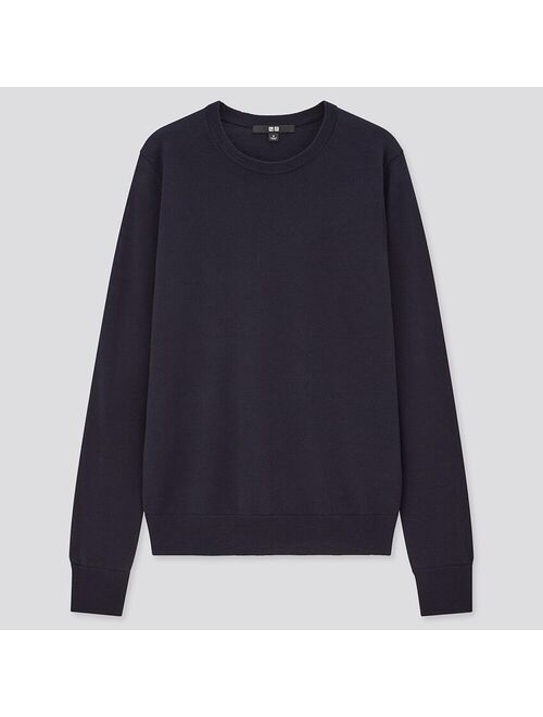 Uniqlo WOMEN EXTRA FINE MERINO CREW NECK SWEATER