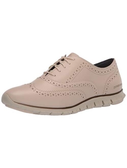 Women's Zerogrand Wing Ox Closed Hole Oxford Flat