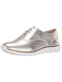 Women's Zerogrand Wing Ox Closed Hole Oxford Flat