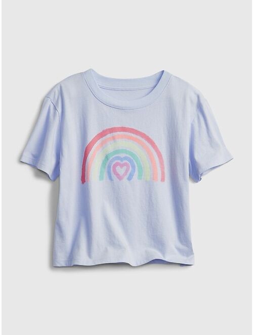 GAP Kids 100% Organic Cotton Graphic Boxy T-Shirt