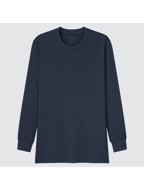 Uniqlo MEN HEATTECH CREW NECK LONG-SLEEVE T-SHIRT