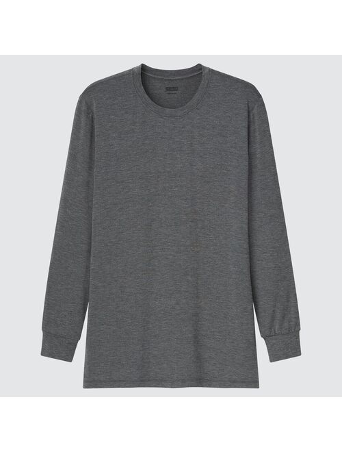 Uniqlo MEN HEATTECH CREW NECK LONG-SLEEVE T-SHIRT