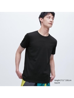 MEN DRY CREW NECK SHORT-SLEEVE COLOR T-SHIRT