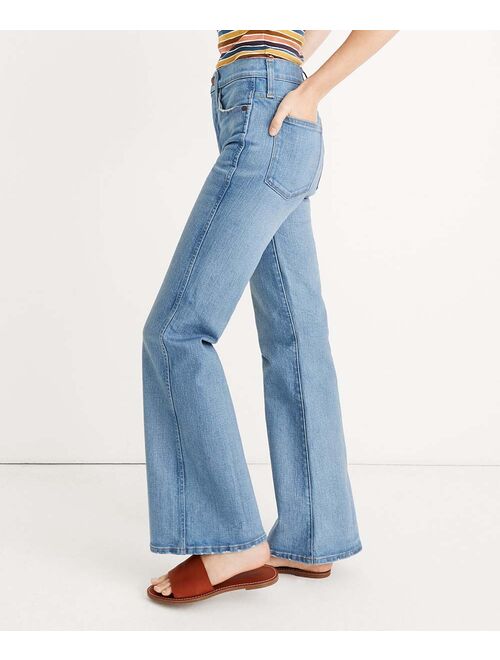 Madewell Norwich Wash Retro Flare Jeans - Women & Juniors