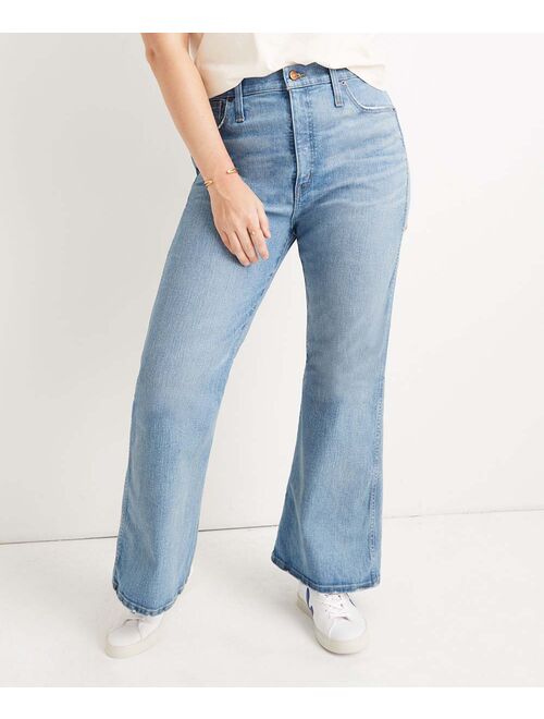 Madewell Norwich Wash Retro Flare Jeans - Women & Juniors