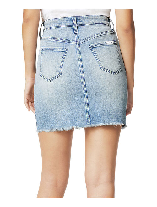 Joe's Jeans Pacific High-Waist Frayed-Hem Skirt - Women