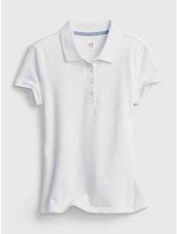 Kids Organic Cotton Uniform Polo T-Shirt