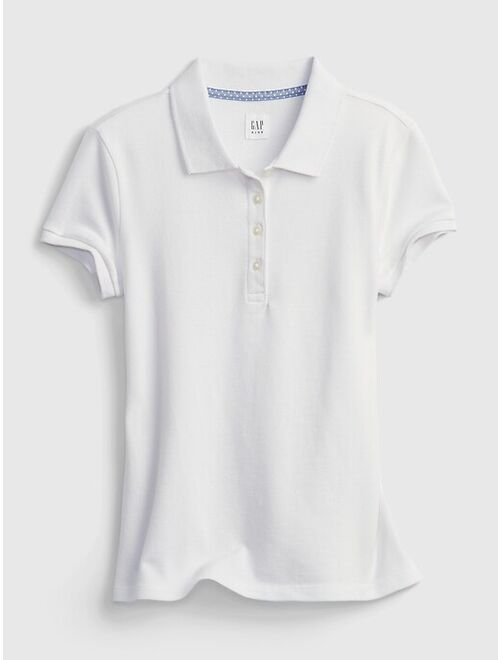 GAP Kids Organic Cotton Uniform Polo T-Shirt