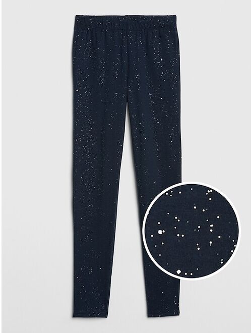 GAP Kids Printed Sparkle Leggings