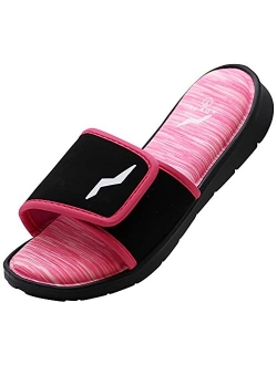 NORTY - Womens Memory Foam Footbed Sandals - Casual for Beach, Pool, Shower