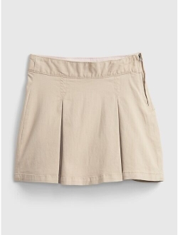 Kids Uniform Side Zipper Skirt