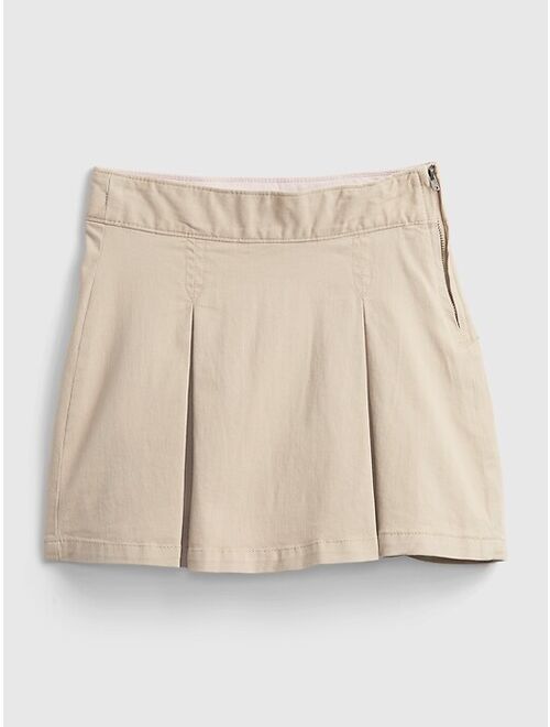 GAP Kids Uniform Side Zipper Skirt