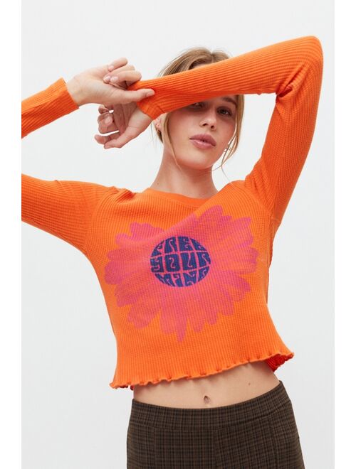 Urban outfitters UO Free Your Mind Thermal Tee