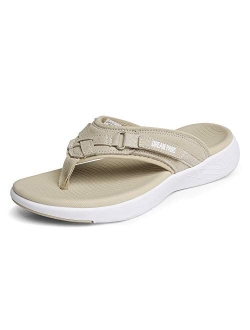 Women's Arch Support Flip Flops Comfortable Thong Sandals