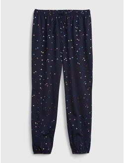 Kids 100% Recycled Polyester Print Joggers