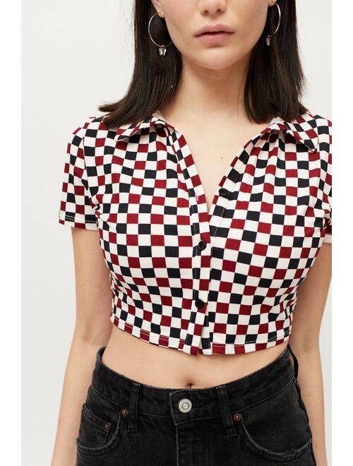 Urban Renewal Remnants Checkerboard Cozy Shirt