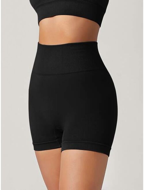 Shein High Waist Seamless Sports Shorts