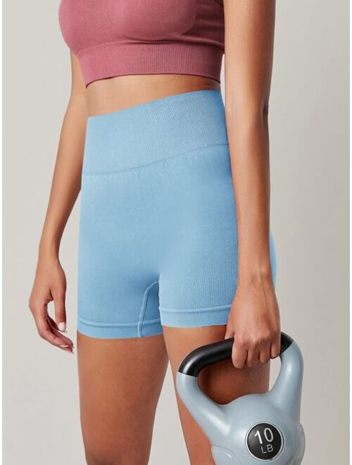 Shein High Waist Seamless Sports Shorts