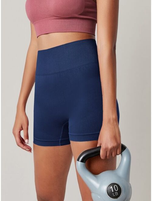 Shein High Waist Seamless Sports Shorts