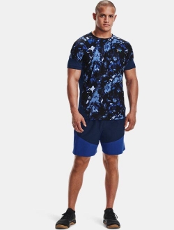 Men's UA RUSH HeatGear 2.0 Print Short Sleeve