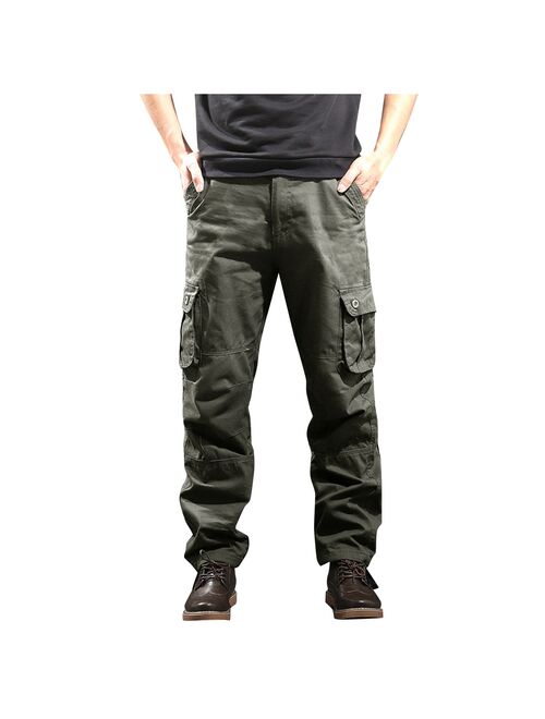 Cargo Pants Men 2021 Hip Hop Streetwear Jogger Pant Fashion Trousers Multi-Pocket Casual Joggers Sweatpants Men Pants