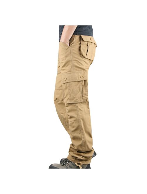 Cargo Pants Men 2021 Hip Hop Streetwear Jogger Pant Fashion Trousers Multi-Pocket Casual Joggers Sweatpants Men Pants