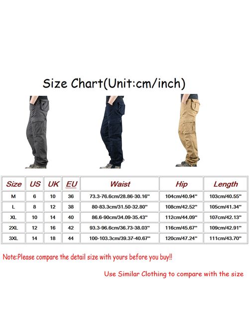 Cargo Pants Men 2021 Hip Hop Streetwear Jogger Pant Fashion Trousers Multi-Pocket Casual Joggers Sweatpants Men Pants