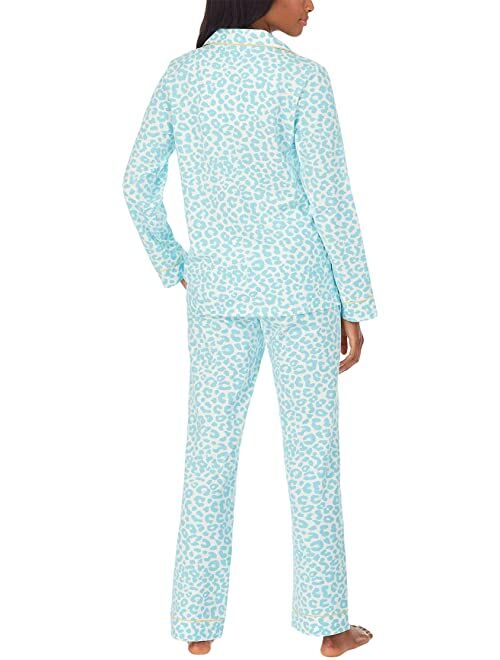 Buy BedHead Pajamas Long Sleeve Classic Notch Collar Pajama Set (Cotton ...