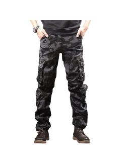 2021 Men Fashion Streetwear Mens Jeans Camouflage  Jogger Pants Tactical Military Youth Casual Summer European Jeans Cargo Pants