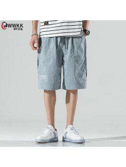 WWKK 2021 New men's casual shorts Men's summer outdoor running shorts men's fitness shorts breathable sports pants