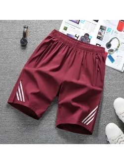 2020 Men Casual Shorts Fashion Spring Summer Male Beach Sweatpants Fitness Bodybuilding Man Boardshorts Short Trousers Plus 5xl