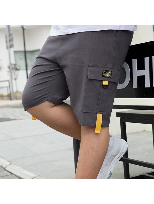 Korea 28-50 Inch Men'S SHORTS Cargo 2021 Summer Casual Bigger Pocket Classic 95% Cotton Brand Male Short Pants Trouers