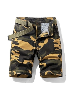 Camouflage Camo Cargo Shorts Men 2020 New Mens Casual Shorts Male Loose Work Shorts Man Military Short Pants Plus Size 28-38