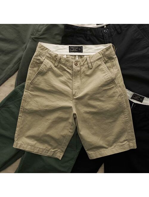 2021 Summer New Tactical Cargo Shorts Men Khaki Army Green Jogger Military Cargo Shorts Cotton Trunks Casual Loose Mens Shorts