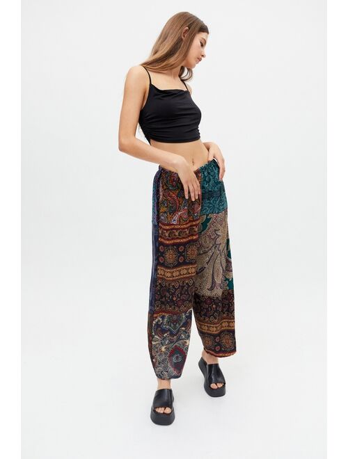 Urban Renewal Recycled Floral Paisley Patchwork Pant