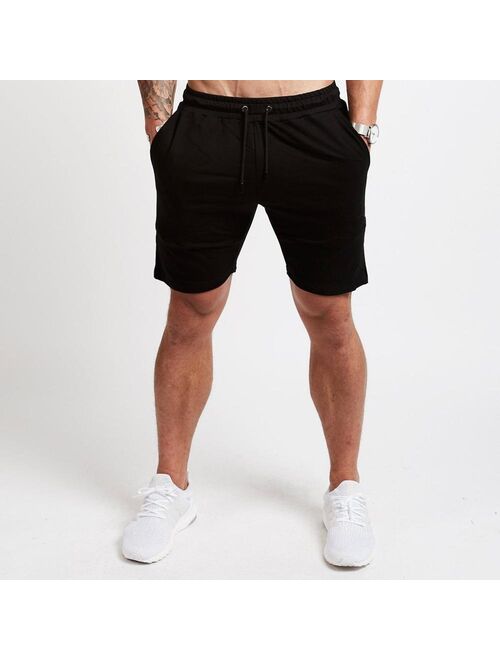 Summer Mens Slim Shorts Fashion Casual Gyms Jogger Workout Beach Short pants Sportswear