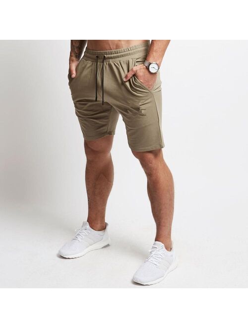 Summer Mens Slim Shorts Fashion Casual Gyms Jogger Workout Beach Short pants Sportswear