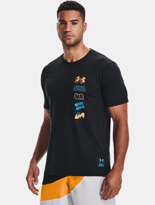 Under Armour Men's UA Multi Logo Scribble Short Sleeve