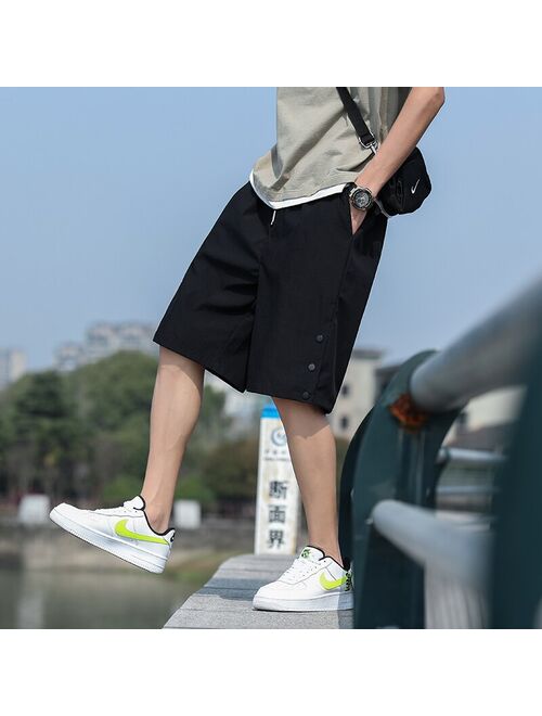 WWKK 2021 New Men Gyms Fitness Loose Shorts Bodybuilding Joggers High quality Summer Short Pants Male Casual Breatheable pants