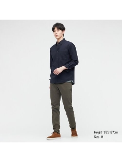 MEN EXTRA FINE COTTON BROADCLOTH LONG-SLEEVE SHIRT