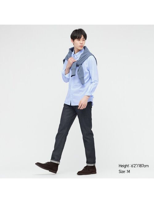 Uniqlo MEN EXTRA FINE COTTON BROADCLOTH LONG-SLEEVE SHIRT