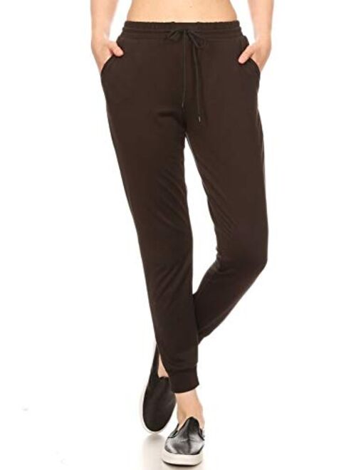 ShoSho Womens Casual Joggers Pants Sweatpants Yoga Bottoms Soft Brushed Sports Track Pants