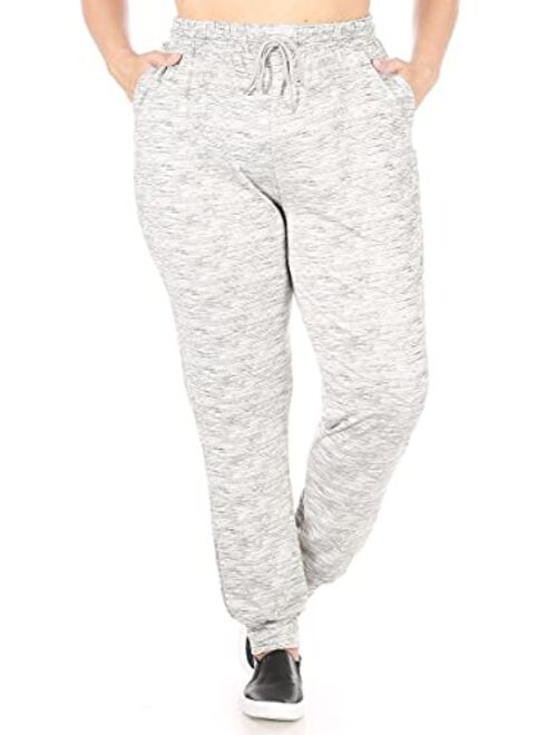 ShoSho Womens Casual Joggers Pants Sweatpants Yoga Bottoms Soft Brushed Sports Track Pants